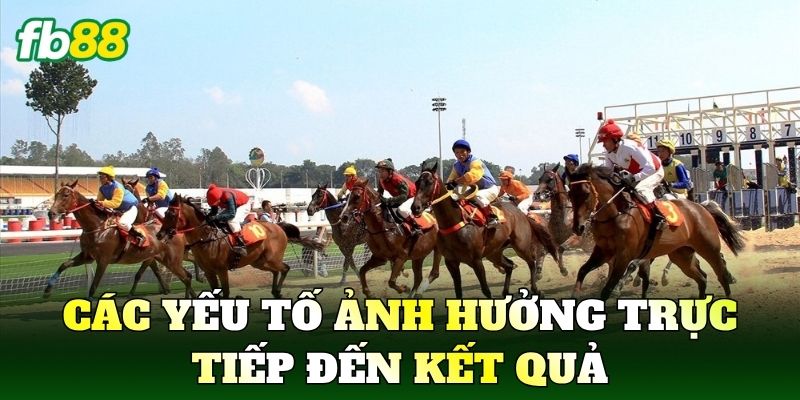 Cá Cược Đua Ngựa: Hướng Dẫn FB88 Cho Người Mới 2 Các yếu tố ảnh hưởng trực tiếp đến kết quả