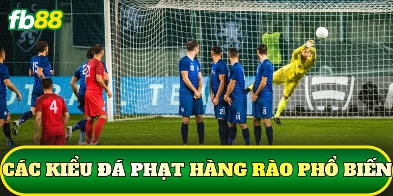 Đá Phạt Hàng Rào – Cách Đọc Kèo Và Chọn Cửa Cược Sáng 2 Các kiểu đá phạt hàng rào phổ biến