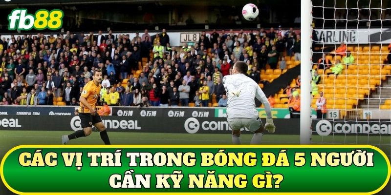 Các Vị Trí Trong Bóng Đá 5 Người: Vai Trò, Kỹ Năng Trên Sân 3 Các vị trí trong bóng đá 5 người cần kỹ năng gì?